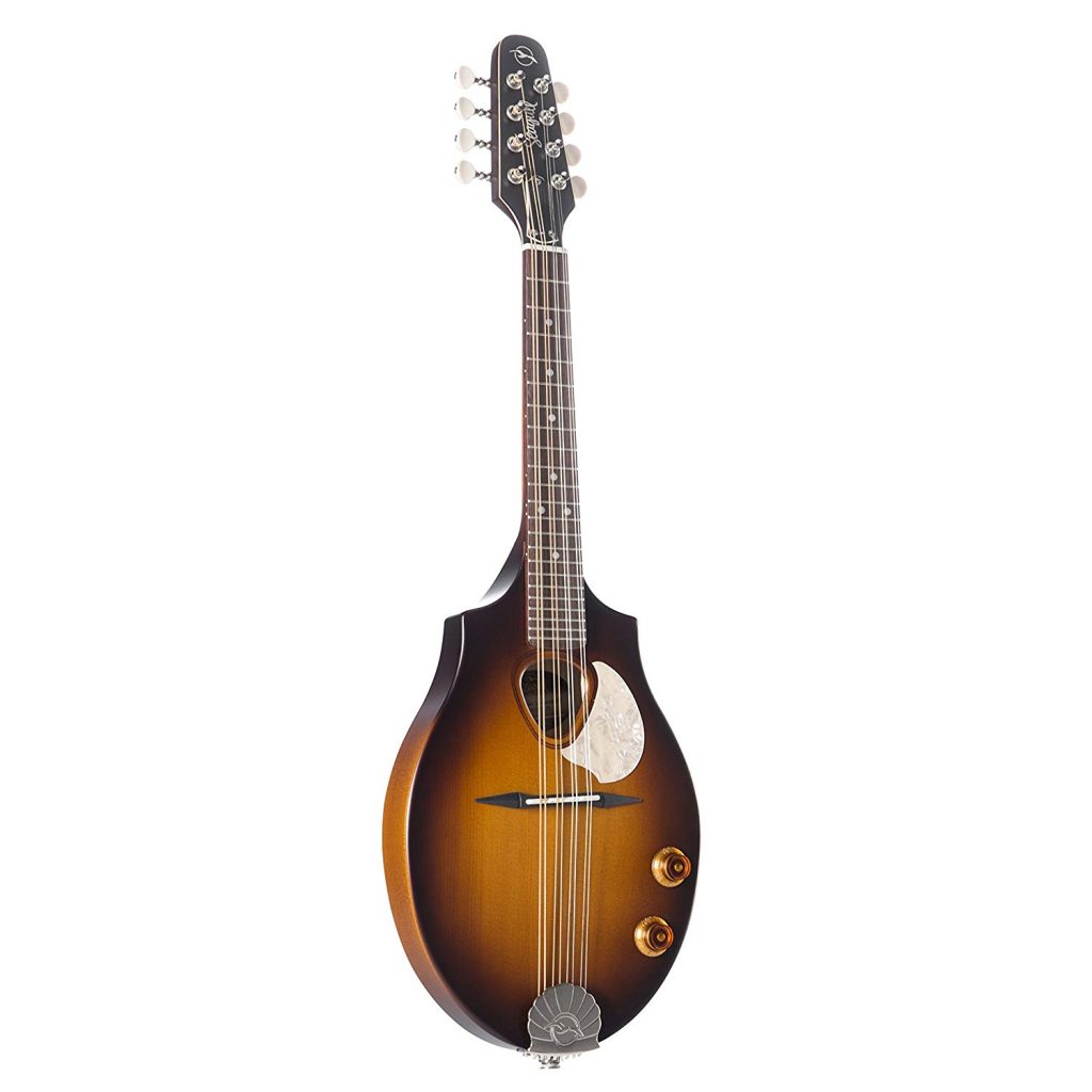 Seagull S8 EQ A-Style Acoustic / Electric Mandolin - Sunburst, 042500