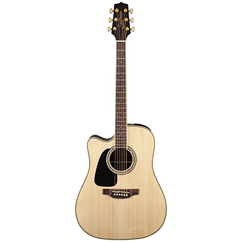 Takamine GD51CE LH NAT Left-Handed Dreadnought Cutaway Acoustic-Electric Guitar, Natural