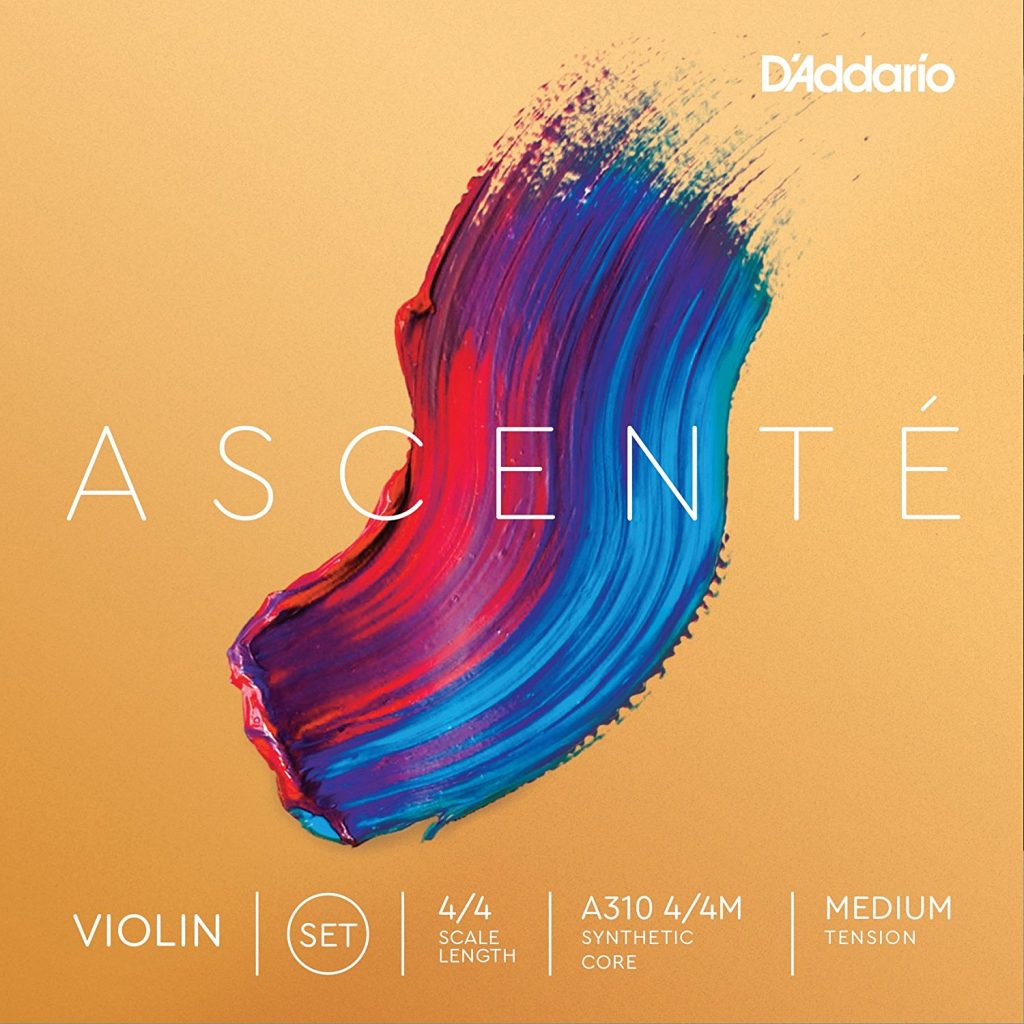 D'Addario Ascenté Violin String Medium Tension A310 4/4M