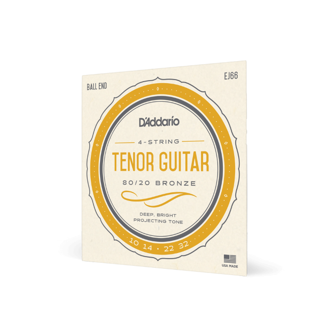 D'Addario EJ66 Tenor Guitar Strings 10-32