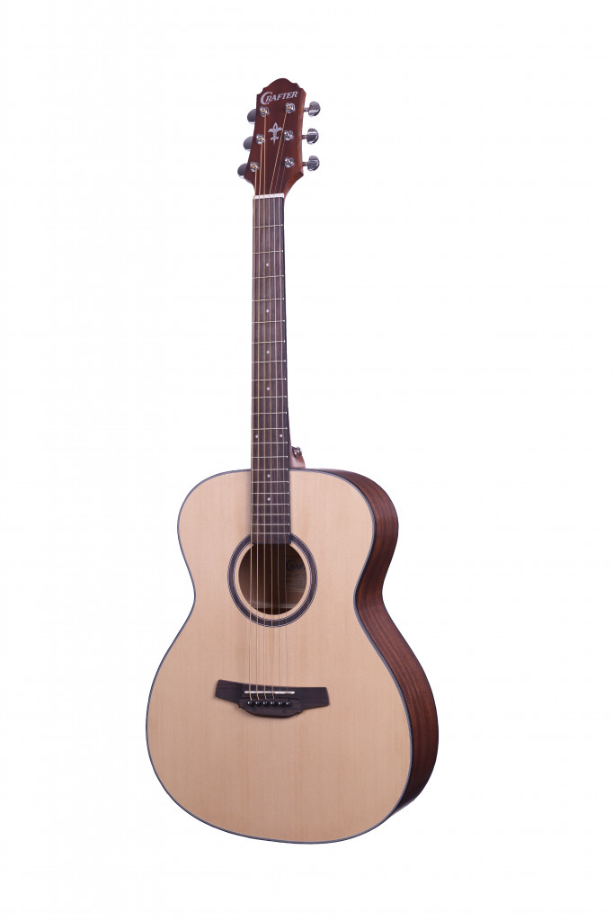 Crafter Silver Series 100 Orchestra  Acoustic Guitar, Natural, HT100-N
