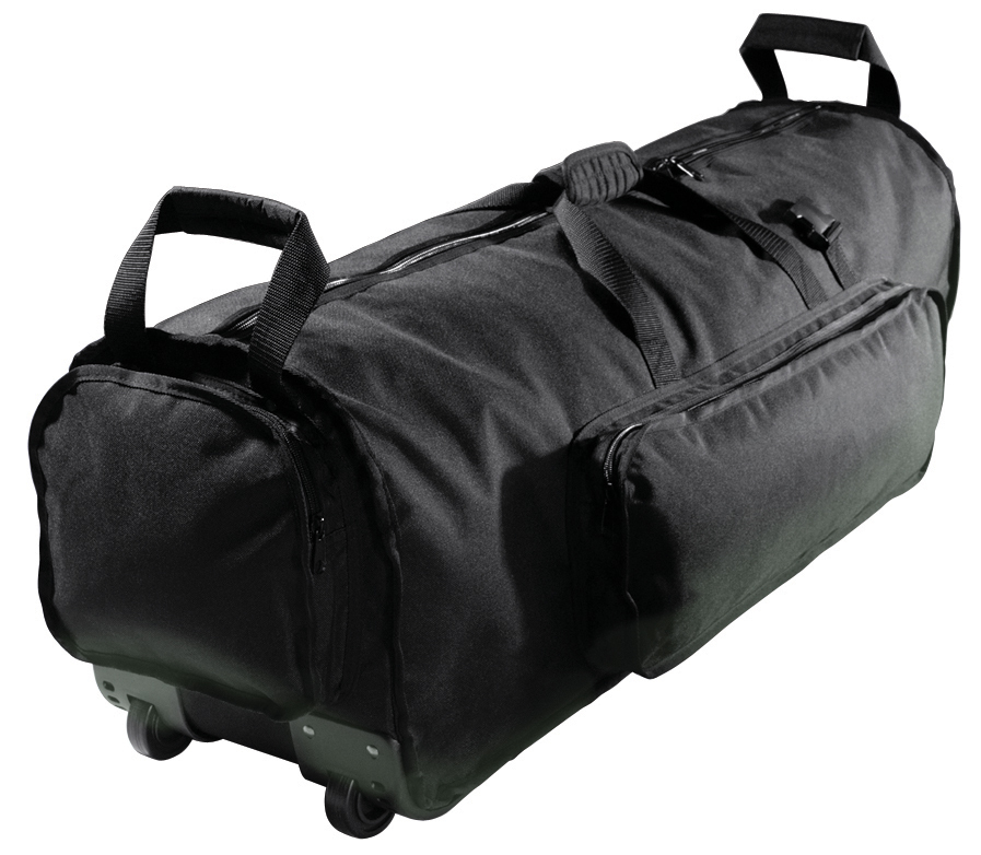 Kaces Drum Hardware/Equipment Bag & Porter w/ Wheels, 46' Long, KPHD-46W