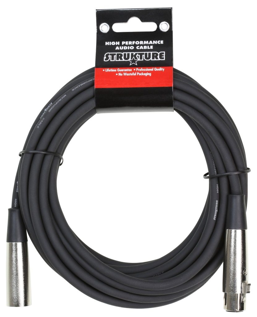 Strukture XLR - 20' Pro Series 7 MM Microphone Cable, PRO20M7