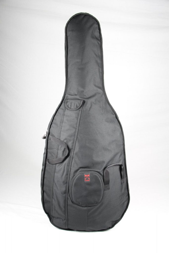 Kaces University Line 1/4 Size Upright Bass Gig Bag, 12mm HD Foam, UKUB-1/4