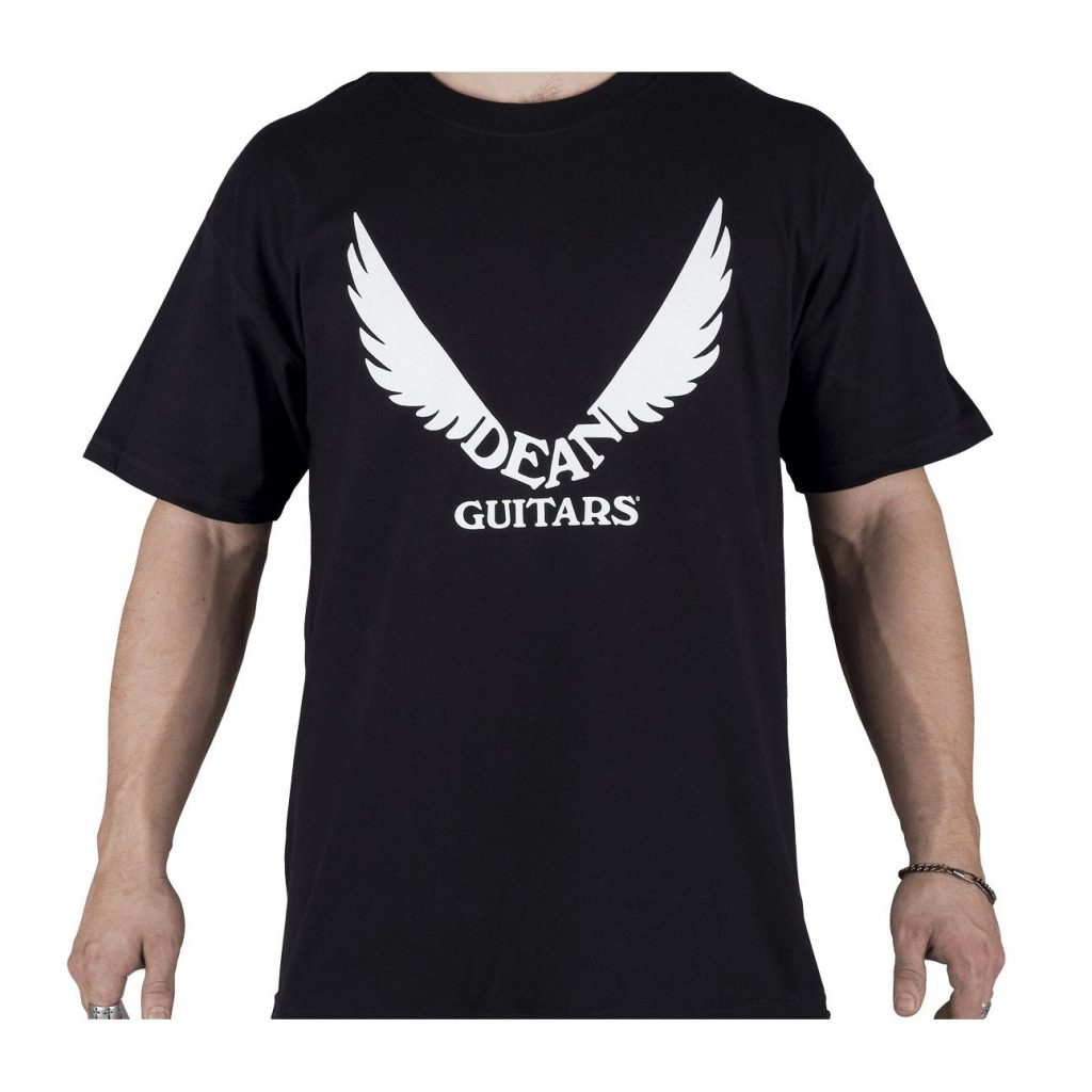 Dean Guitars Wings T-Shirt, Black, XX Large