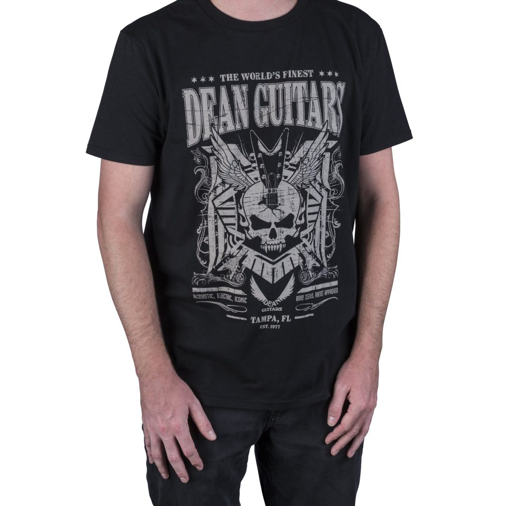 Dean Guitars Skull T-Shirt, Extra Large