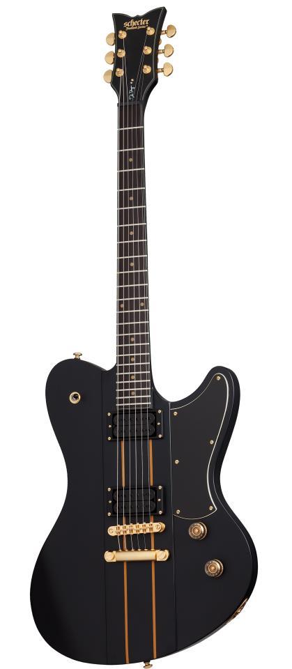 Schecter Dan Donegan Ultra Solid-Body Electric Guitar, SBK, 261
