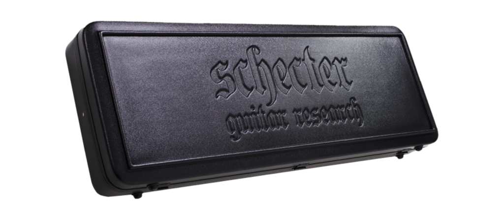 Schecter SGR Universial Hard Molded Guitar Case Black with Blue Interior,1622