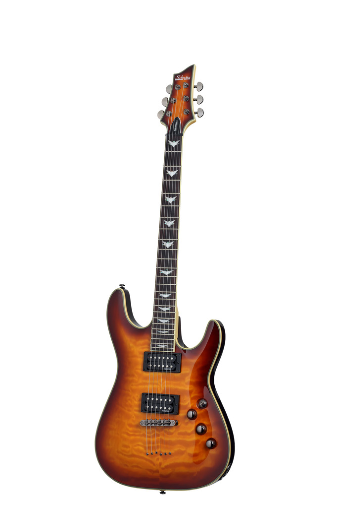 Schecter Omen Extreme-6 Electric Guitar, Vintage Sunburst, 2024