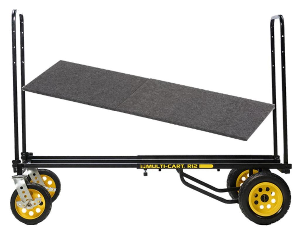 Rock-N-Roller R12RT (All Terrain) 8-in-1 Folding Multi-Cart With Deck