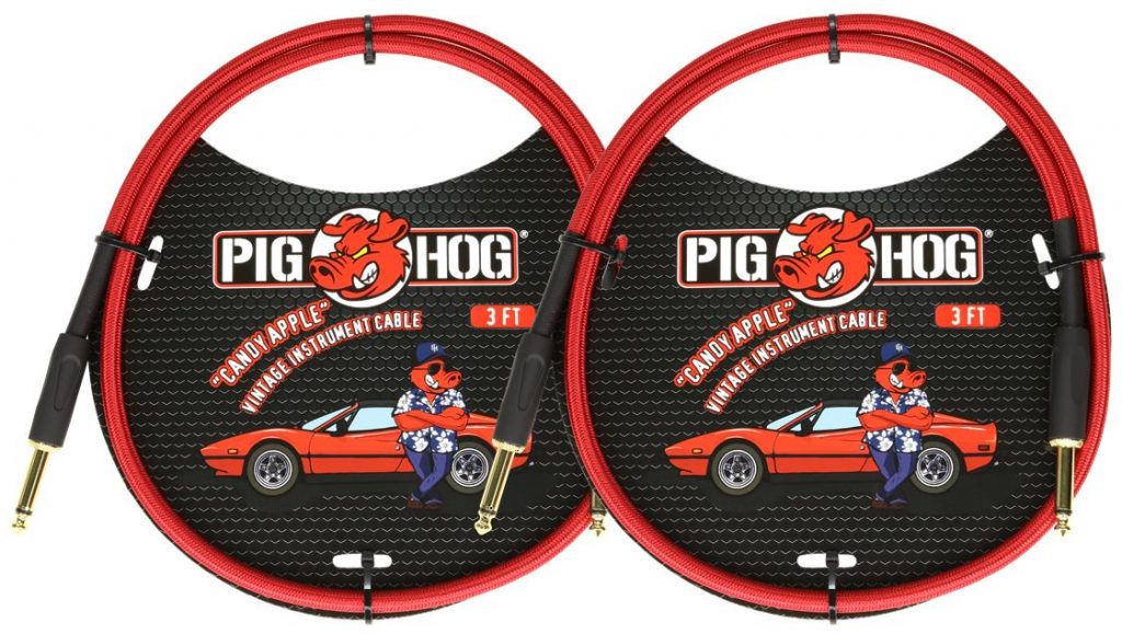 2 Pack Pig Hog Patch Cable 