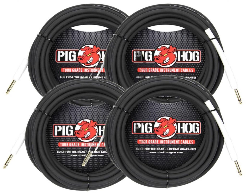 4 Pack Pig Hog High Performance 8mm 1/4