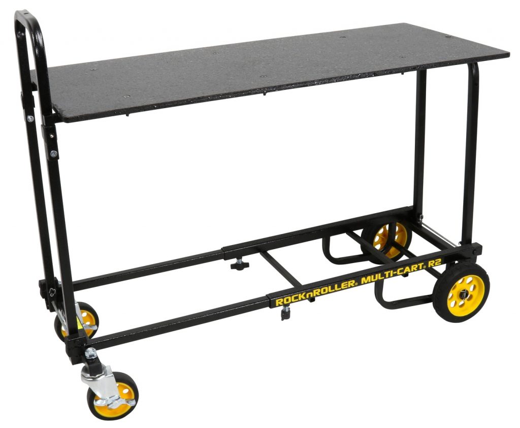 Rock N Roller R2RT 8-in-1 Micro Multi-Cart With Shelf