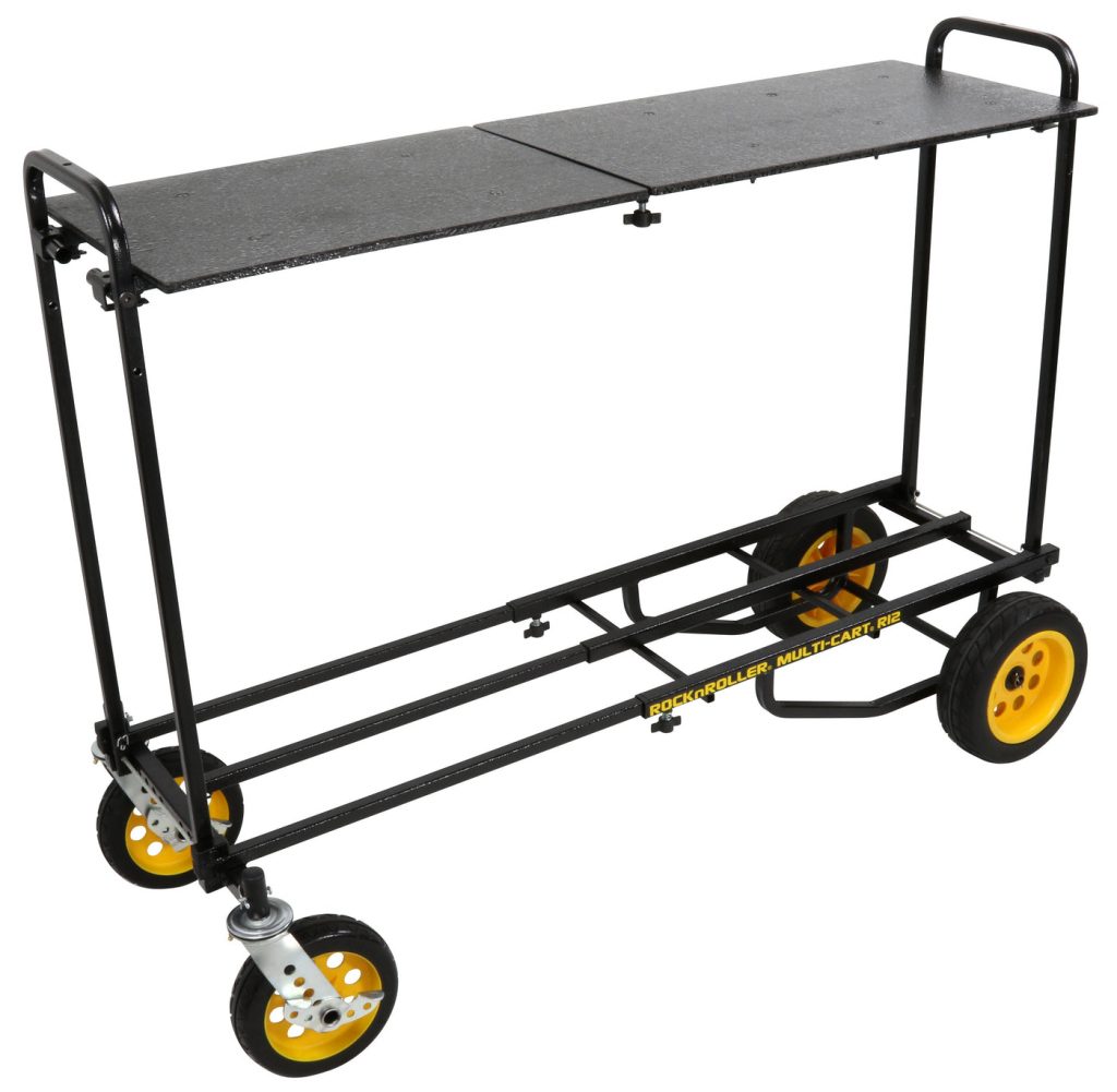 Rock N Roller R8RT 8-in1 Mid Multi-Cart with Shelf