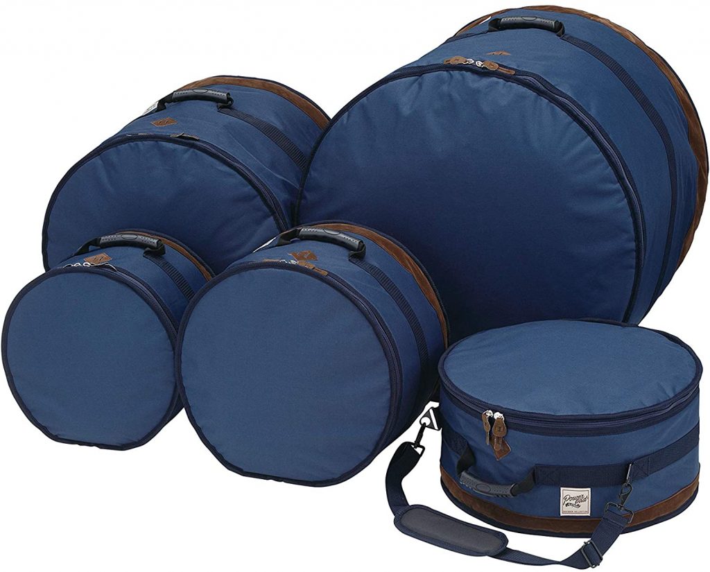 Tama Powerpad Designer 5-Piece Drum Kit Bag Set, Navy Blue, TDSS52KNB