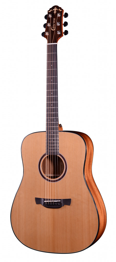 Crafter Able Series Dreadnaught Acoustic Guitar, Solid Cedar Top, ABLE D630 N