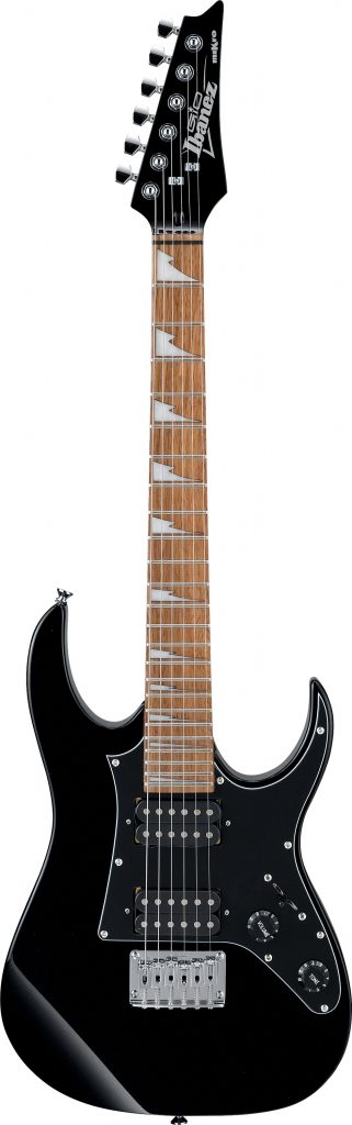 Ibanez miKro Series GRGM21 Electric Guitar, Black Night, GRGM21BKN
