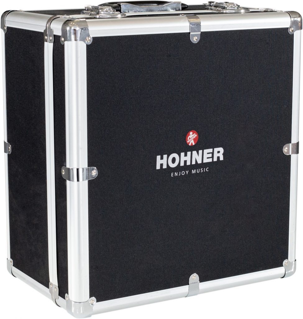 Hohner Accordion Carrying Case, Hard Shell - Three Row, Corona, Panther, 12X