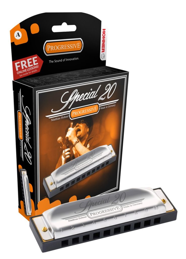 Hohner 560 Special 20 Harmonica - Key of A, 560BX-A