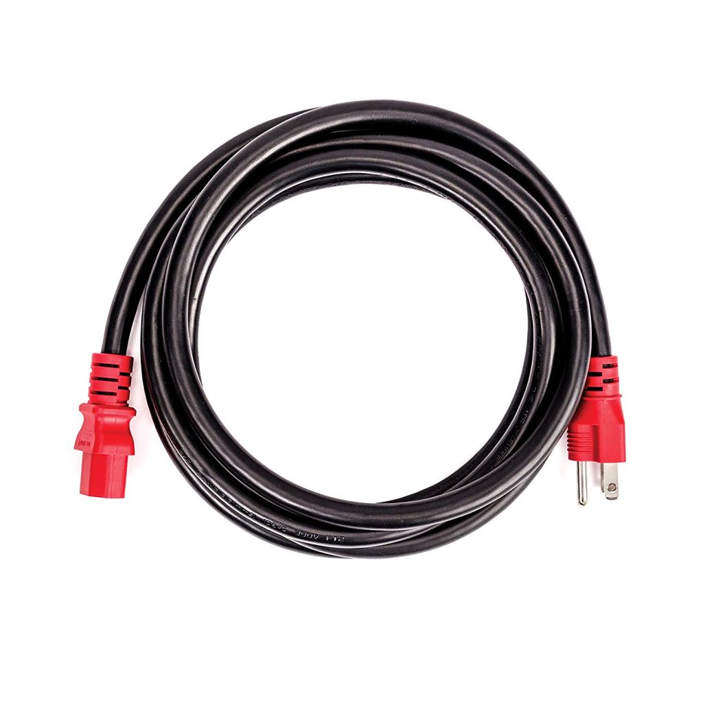 Daddario IEC Power Cable - 10 Ft IEC to NEMA Plug Power Cable, New!
