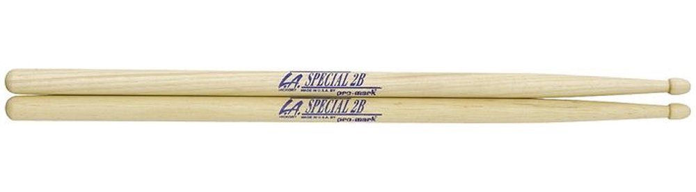 Promark LA Special 2B Wood Tip Drumstick, LA2BW