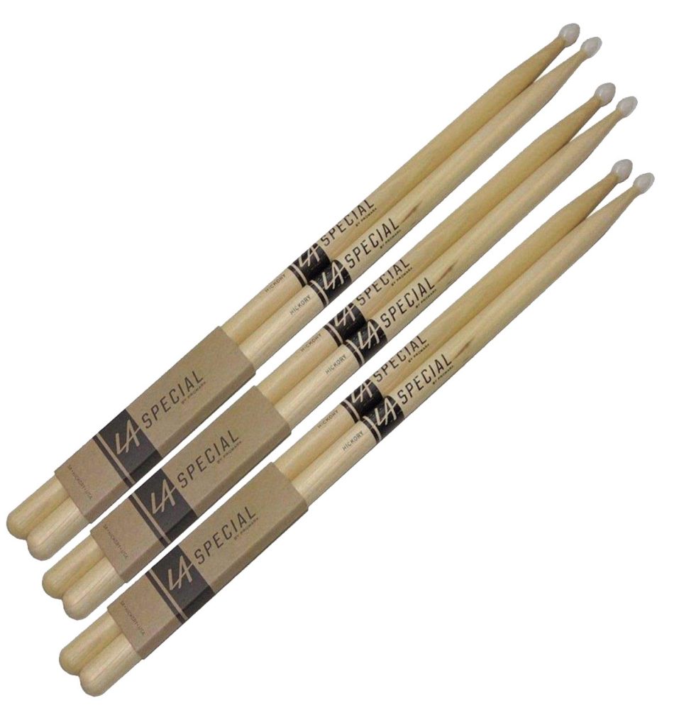 3 PACK Promark LA Special 5B Nylon Tip Drumstick, LA5BN-3