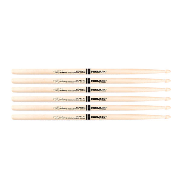 3 PACK Promark SD330W American Maple Todd Sucherman Autograph Series Wood Tip, SD330W-3