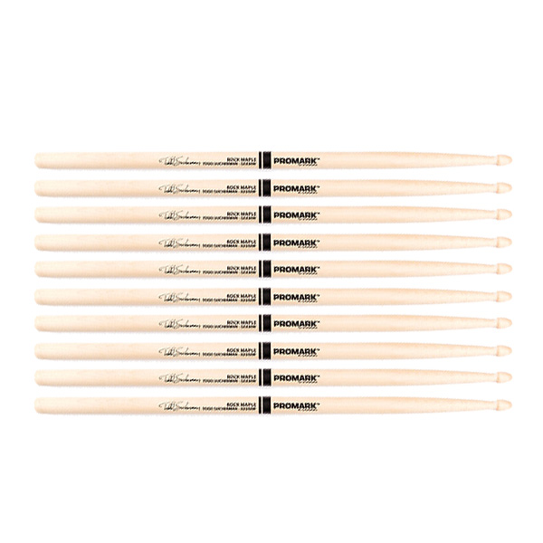 5 PACK Promark SD330W American Maple Todd Sucherman Autograph Series Wood Tip, SD330W-5