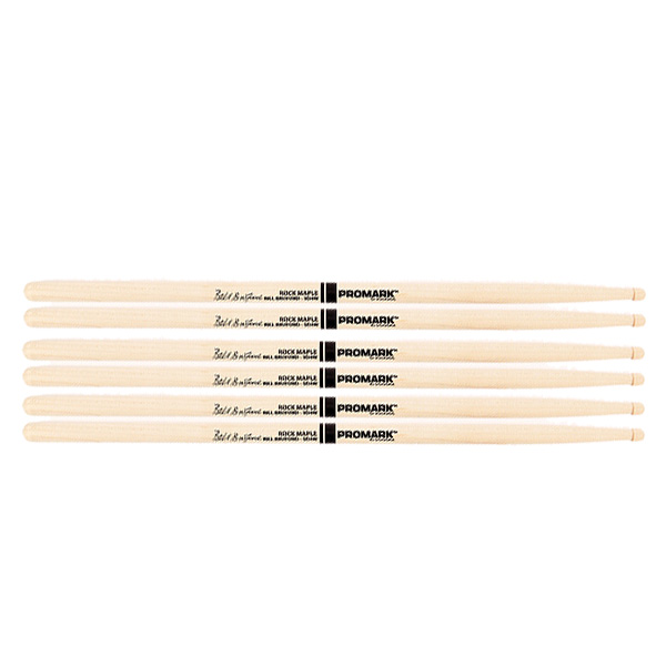 3 PACK Promark SD4W American Maple Bill Bruford Autograph Model Wood Tip SD4W-3