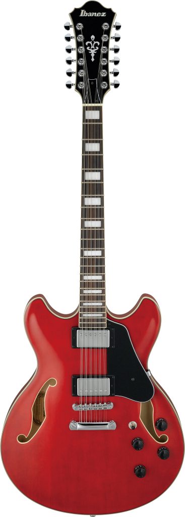Ibanez Artcore AS7312 Semi-hollow Electric Guitar - Transparent Cherry Red