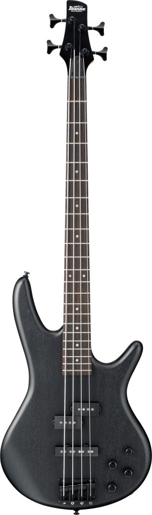 Ibanez GSR200BWK 4 String Electric Bass Guitar, Weathered Black