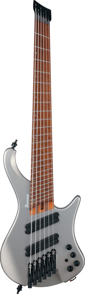 Ibanez Bass Workshop EHB1006MS 6-string Bass Guitar - Metallic Gray Matte