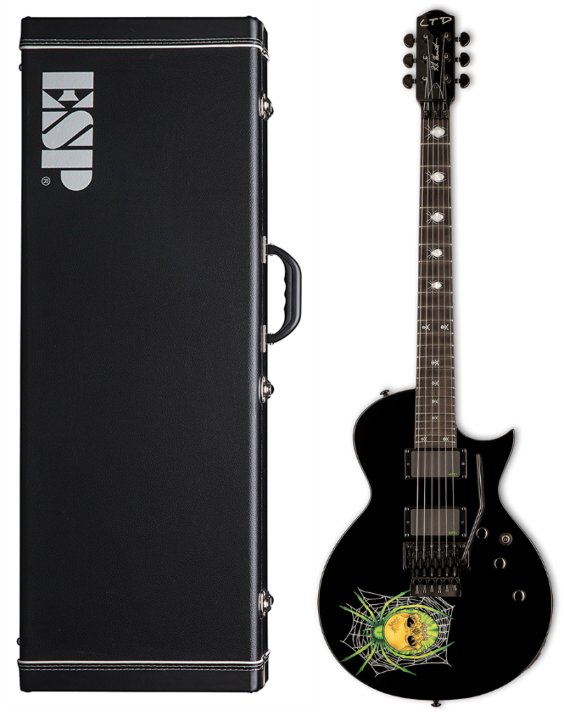 ESP LTD Kirk Hammett EKH-3 Spider 30th Anniversary Edition Electric Guitar - Black