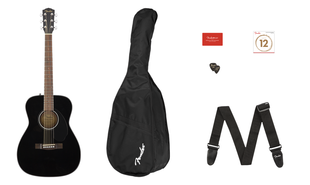 Fender CC-60S Concert Pack - Black