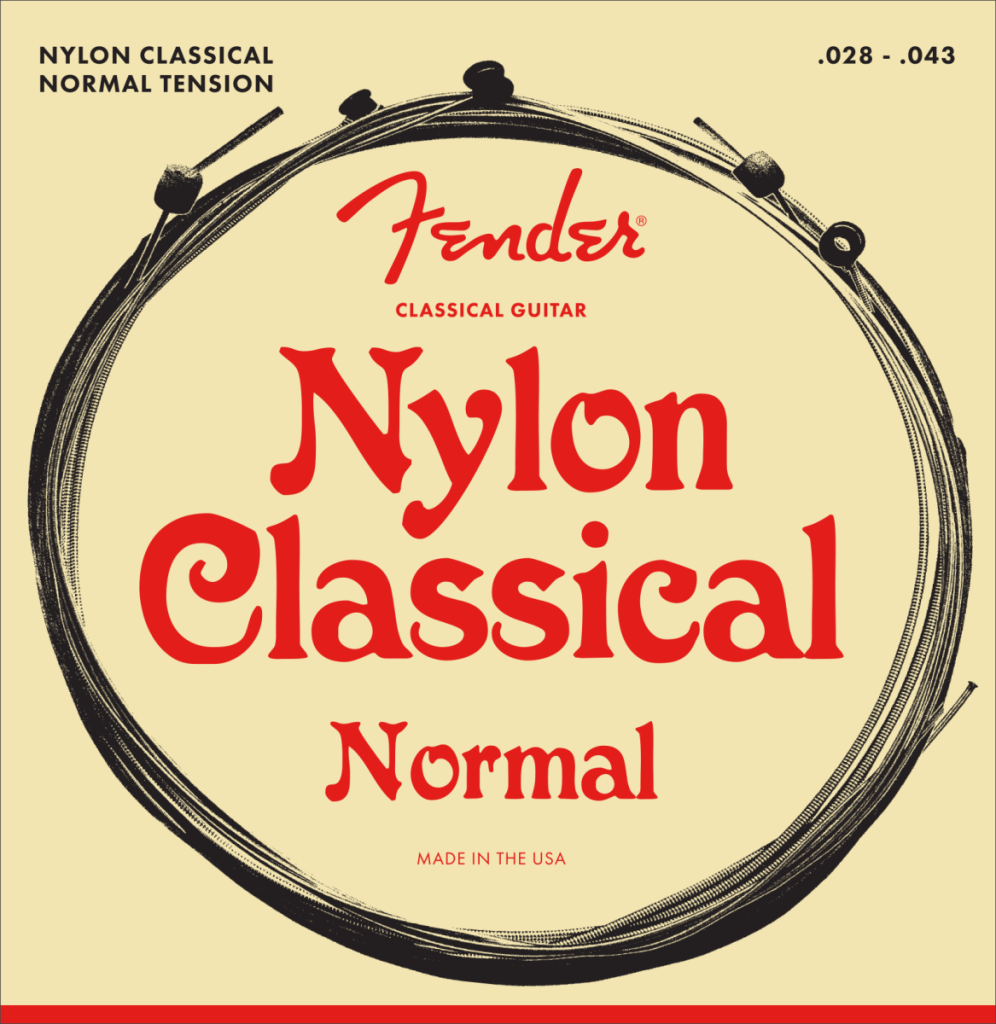 Fender 130 Classical/Nylon Guitar Strings - Ball End Normal Tension