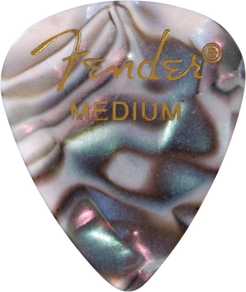 Fender 351 Shape Premium Celluloid Picks - Medium Abalone 12-pack