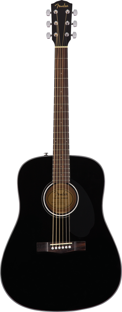 Fender CD-60S Dreadnought Acoustic Guitar - Black