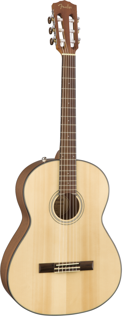 Fender CN-60S Nylon Acoustic Guitar, Walnut Fingerboard, Natural
