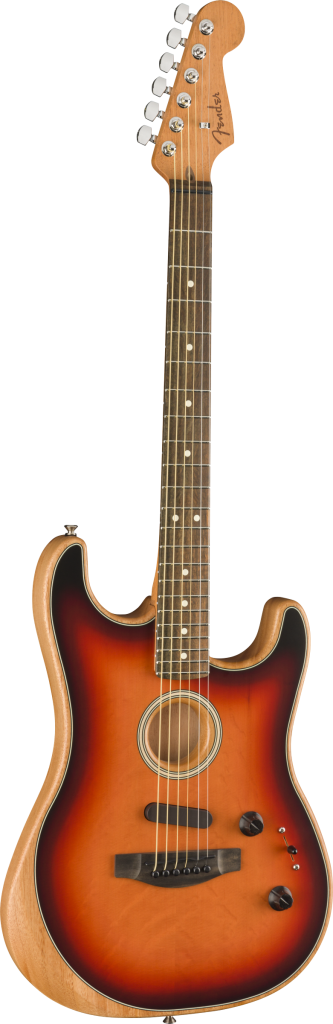 Fender American Acoustasonic Stratocaster Acoustic-electric Guitar - 3-Color Sunburst