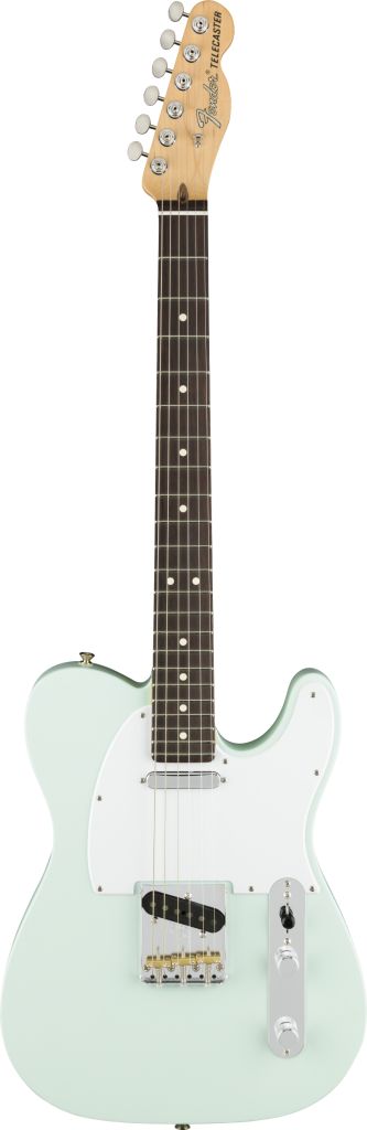 Fender American Performer Telecaster - Satin Sonic Blue with Rosewood Fingerboard