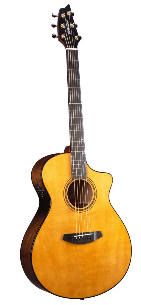 Breedlove Organic Performer Pro Concert Thinline CE - Aged Toner with Suede Burst Back