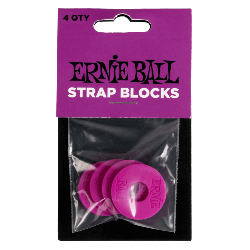 Ernie Ball Strap Blocks, Purple (P05618)