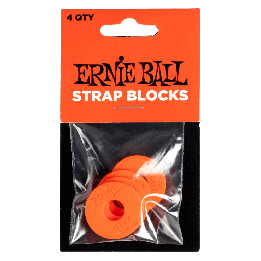 Ernie Ball Strap Blocks, Red (P05620)