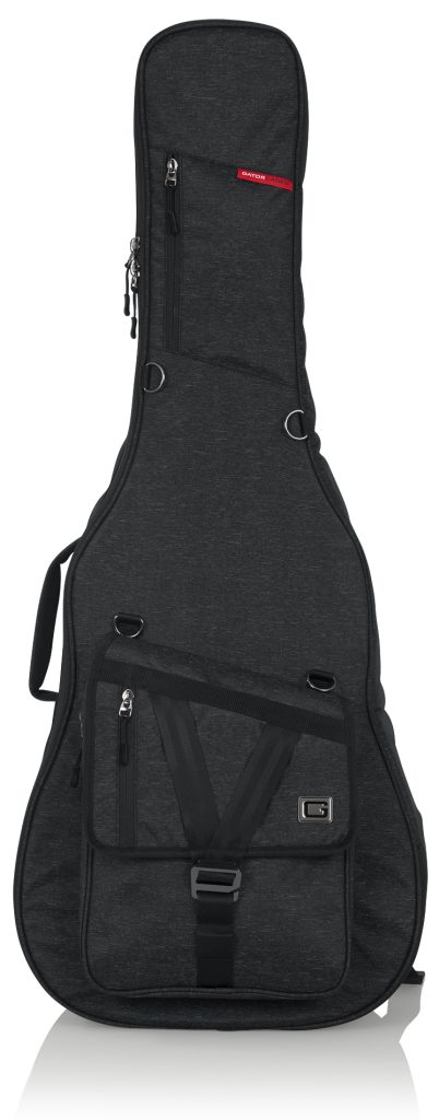 Gator Transit Acoustic Guitar Bag - Charcoal Black
