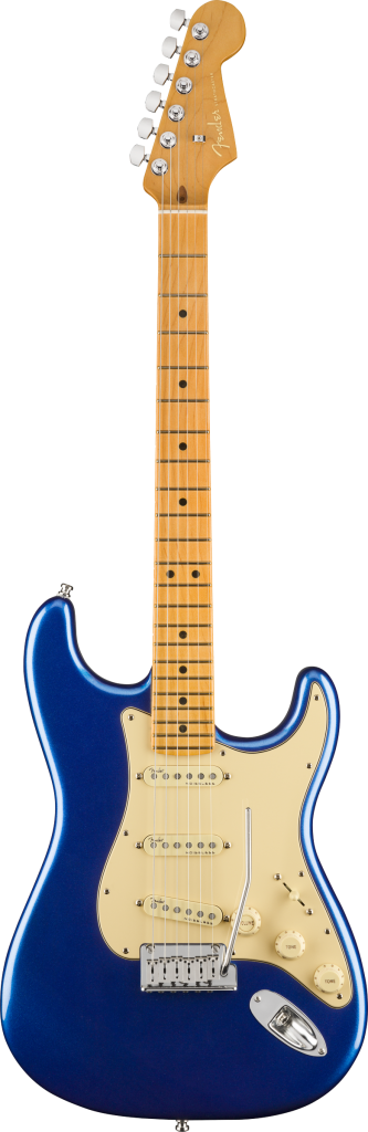 Fender American Ultra Stratocaster - Cobra Blue with Maple Fingerboard