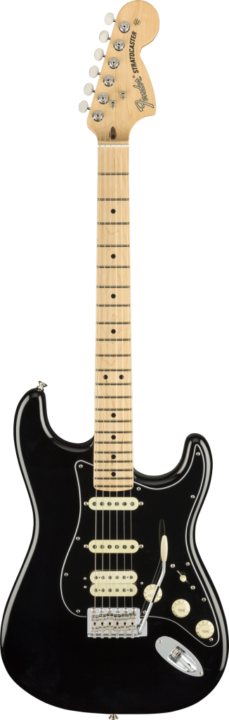 Fender American Performer Stratocaster HSS - Black with Maple Fingerboard