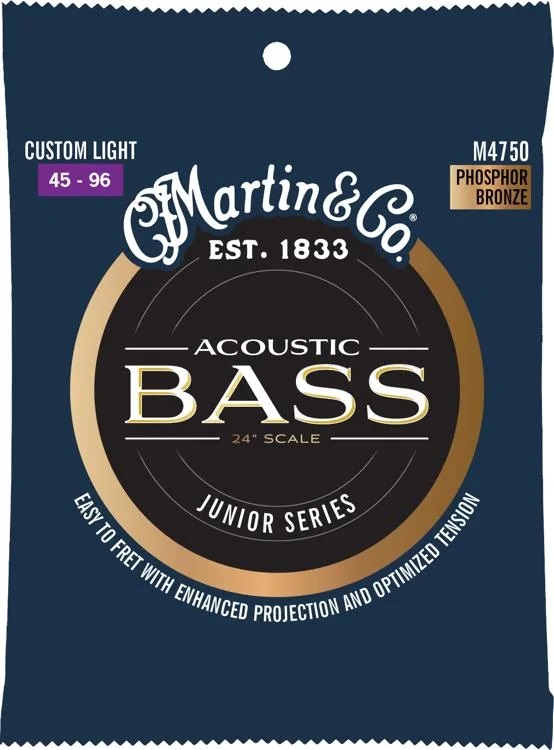 MArtin Guitar Short-Scale Acoustic BASS, .045 - .096